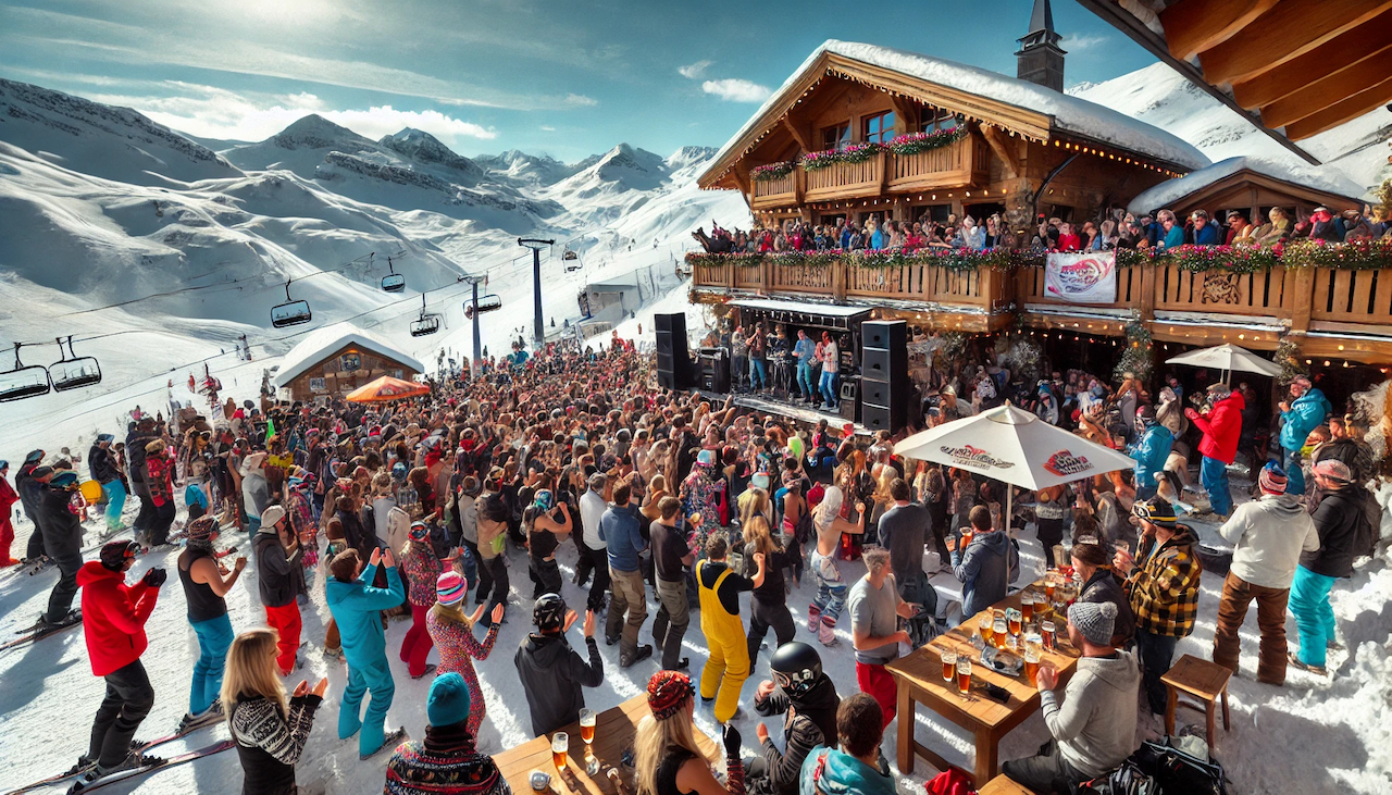 Faire la fête en altitude est un indispensable des vacances au ski !