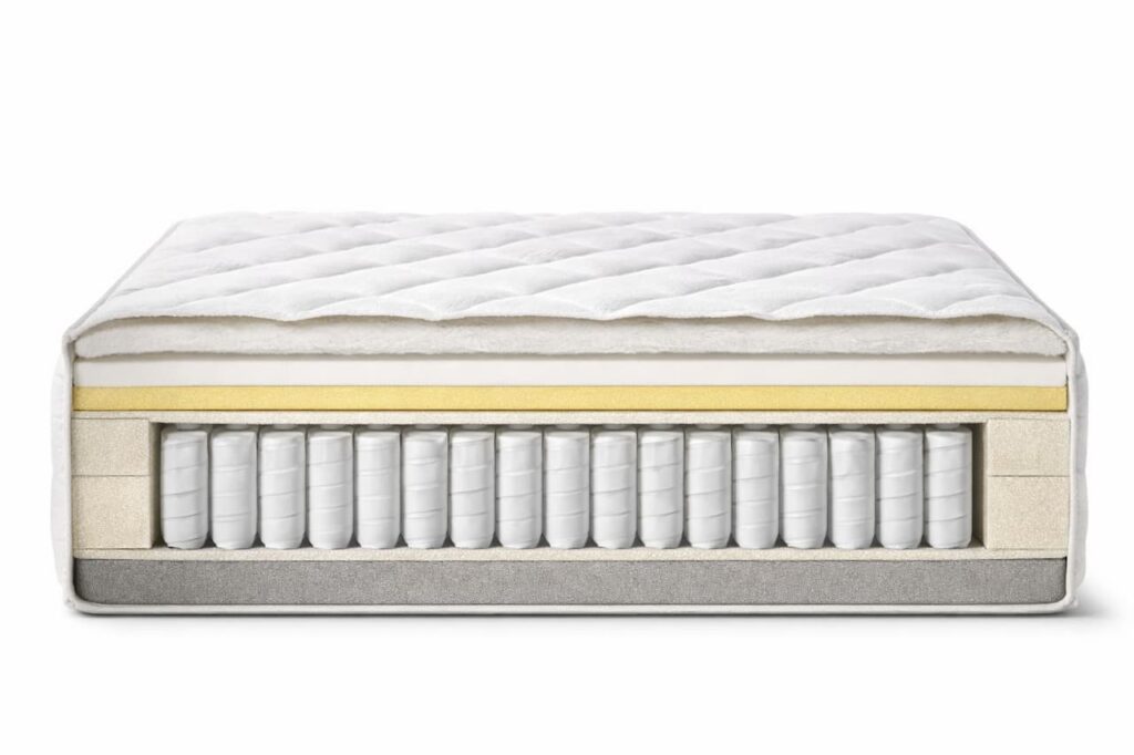 Coupe-transversale-matelas-ressorts-ensaches_ybloptima-1024x682 Choisir son matelas : Guide complet pour un sommeil réparateur