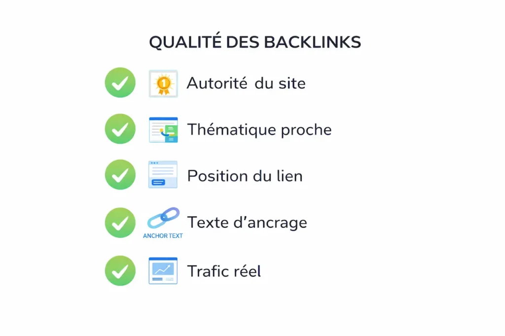 Les-5-criteres-dun-backlink-efficace_YBLOPTIMA.FR_-1024x682 Qu'est-ce qu'un backlink de qualité en 2026 ? Guide complet avec exemples