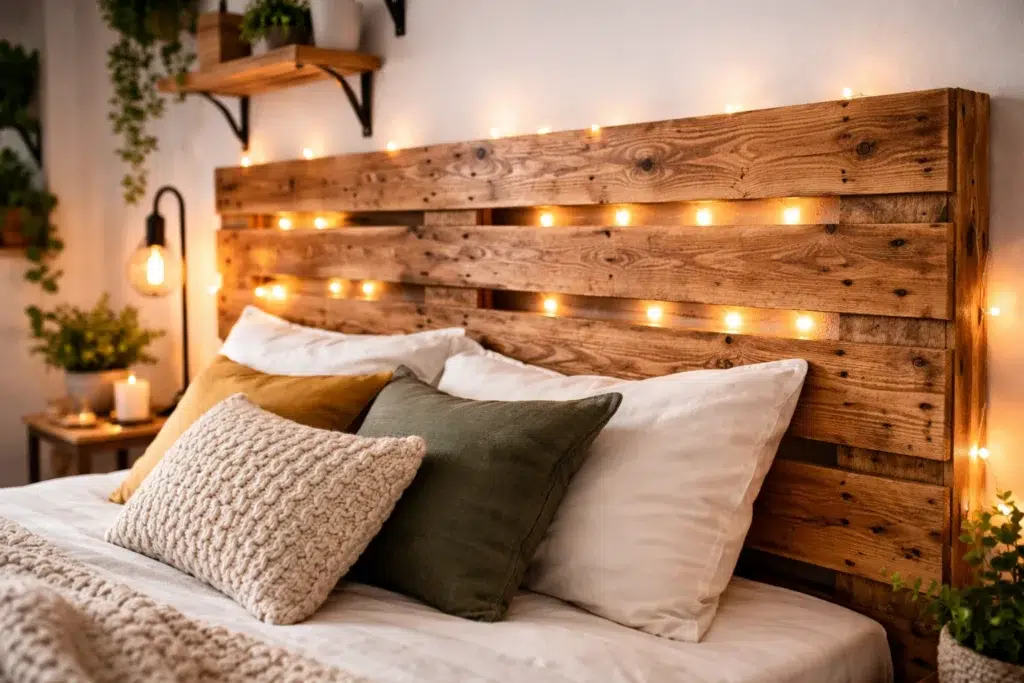 Tete-de-lit-en-palette-DIY-style-naturel-et-chaleureux_YBLOPTIMA.FR_-1024x683 10 projets DIY débutants pour transformer son intérieur sans se ruiner
