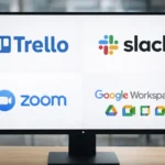 Écosystème d'outils numériques utilisés par les assistants virtuels