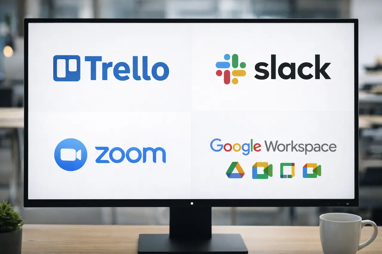 Écosystème d'outils numériques utilisés par les assistants virtuels